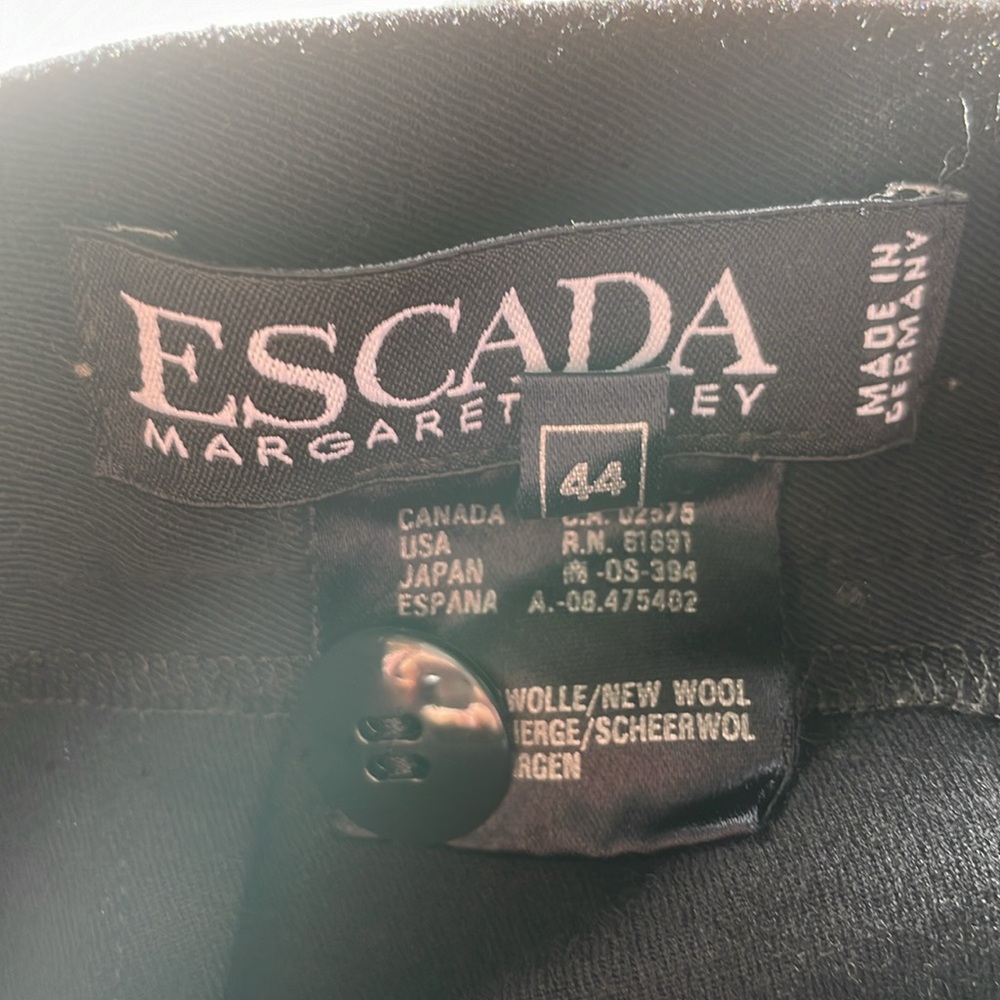 Escada 100% new wool dress pants Vintage - Picture 3 of 6